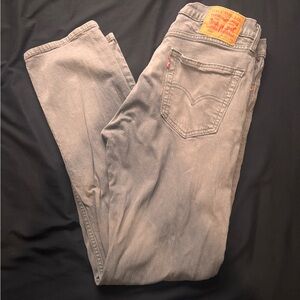 Levi's Men's Classic Gray Straight Jeans